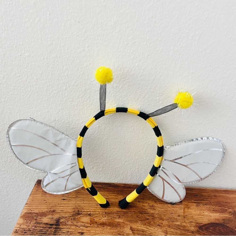 Buzzy Bee Yellow Black Headband Halloween Costume